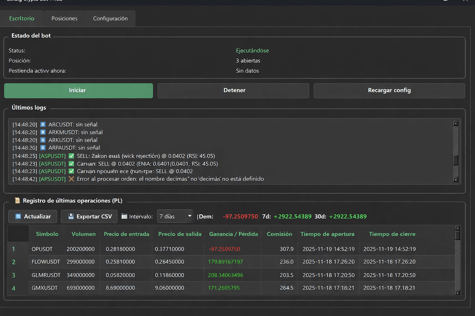 CryptoTrafik Dashboard